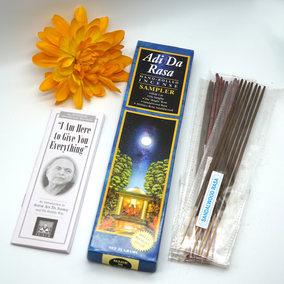 Adi Da Rasa Incense Sampler, 25 Grams