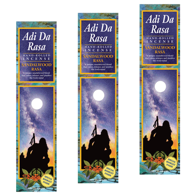 Sandalwood Rasa Incense 3 Pack, 75 Grams