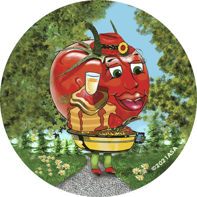 Tomato-Inflato Ornament